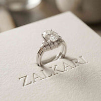 2.95 Ct Oval Cut Moissanite Crown-Inspired Ring for Women