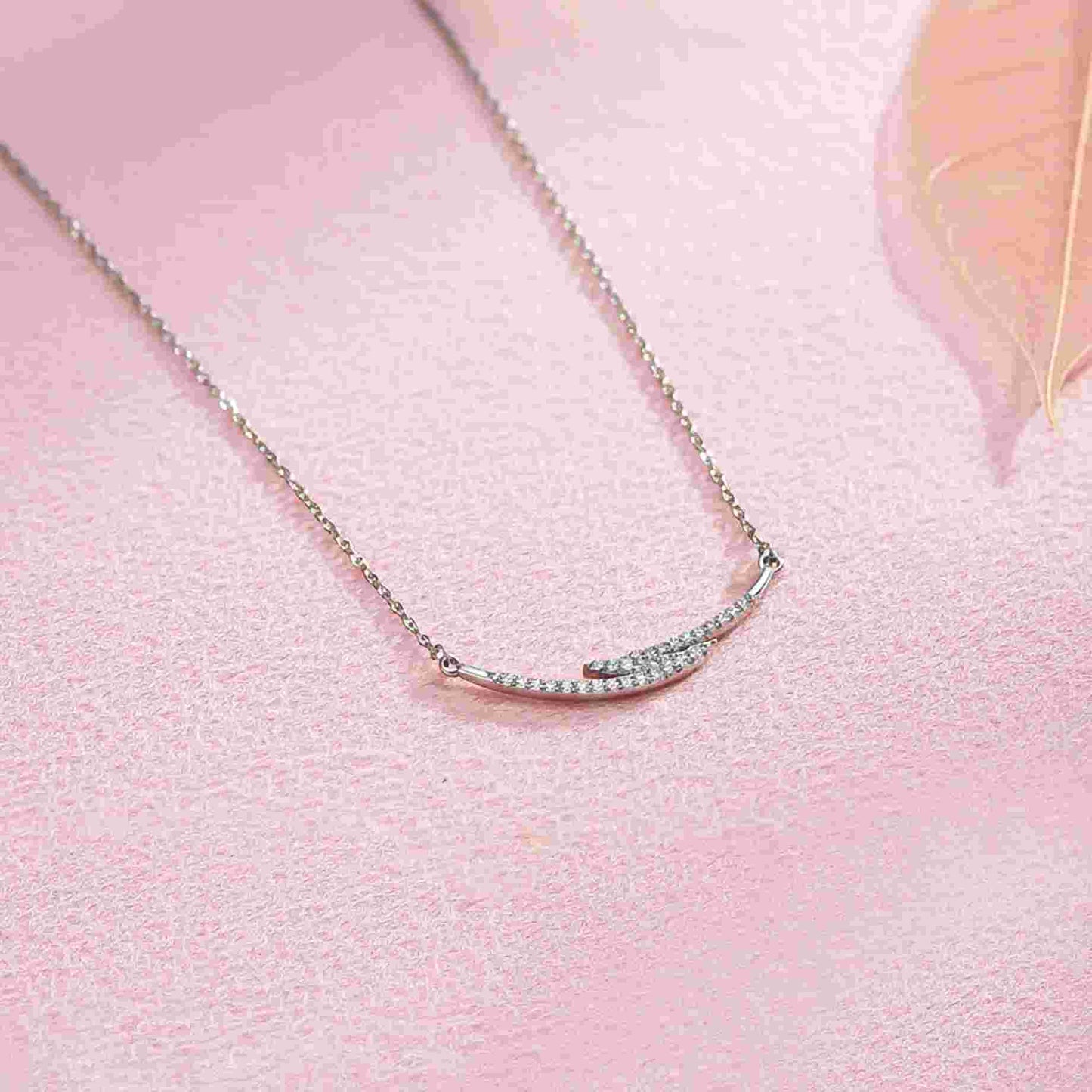 Silver Harmony Necklace For Her