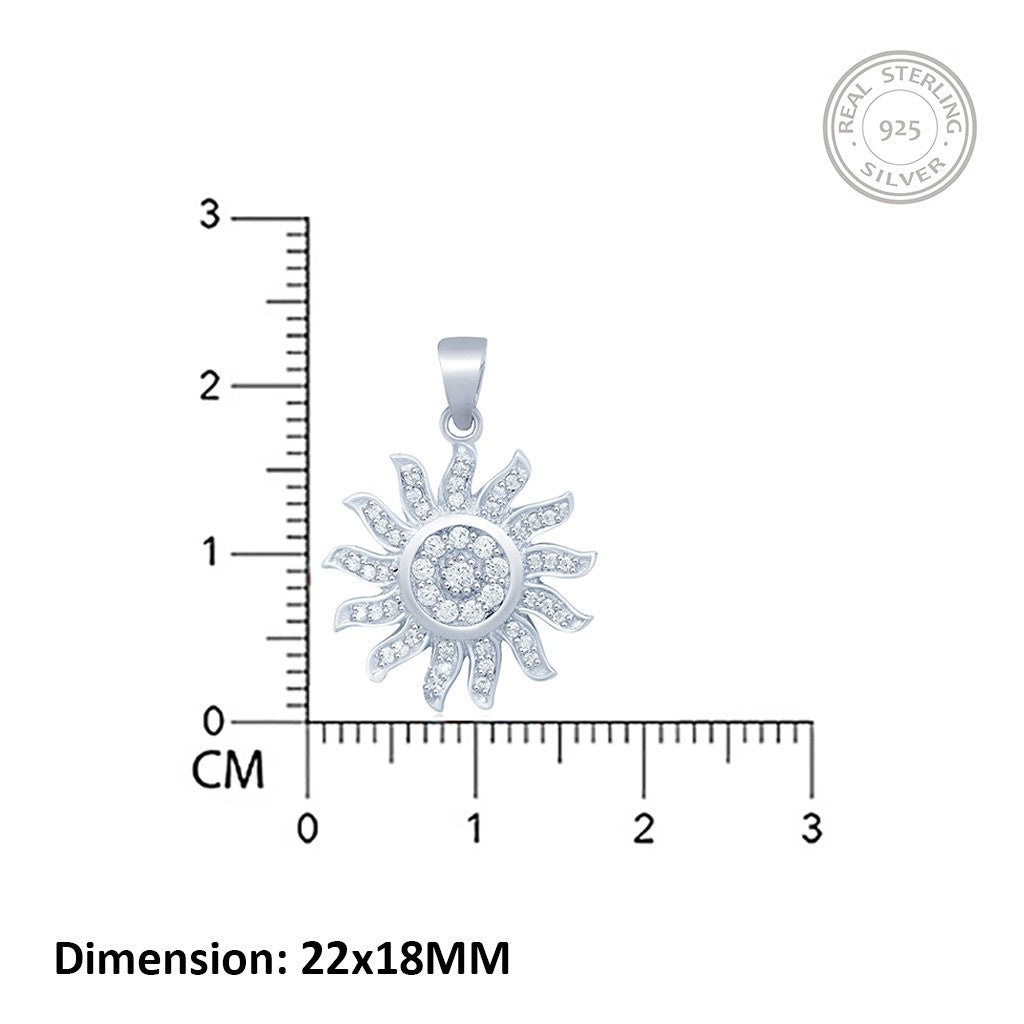 925 sterling silver pendant for women & girls