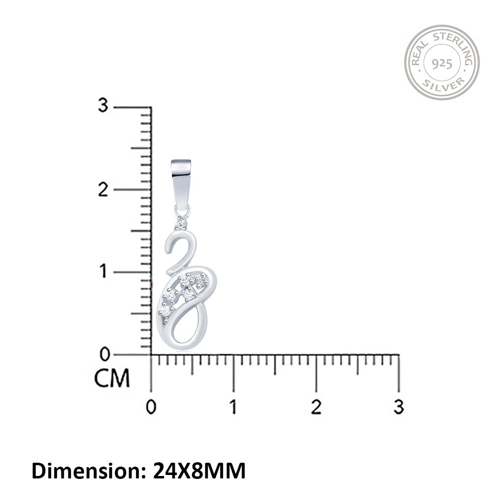 925 sterling silver pendant for women & girls