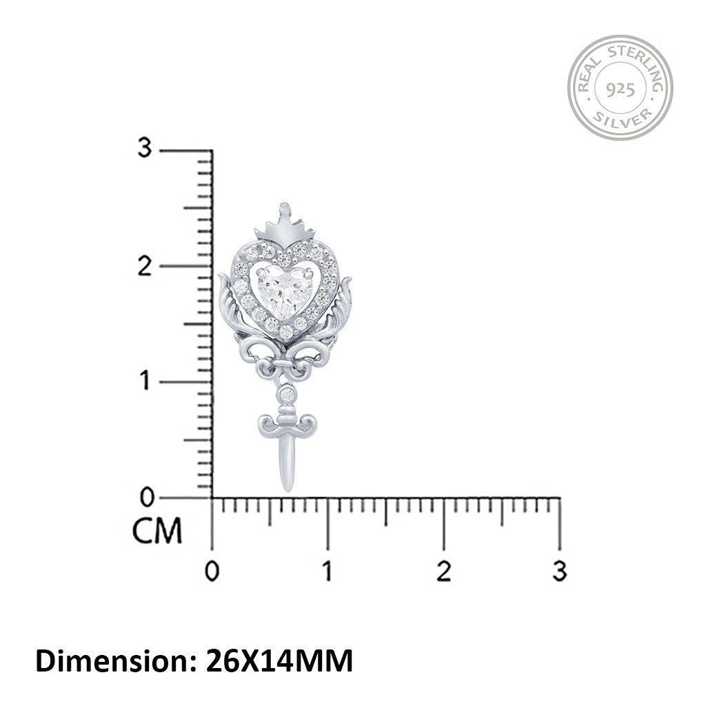 925 sterling silver pendant for women & girls