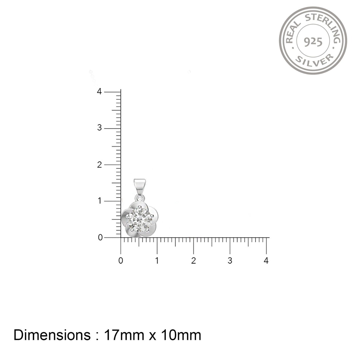 925 sterling silver pendant for women & girls