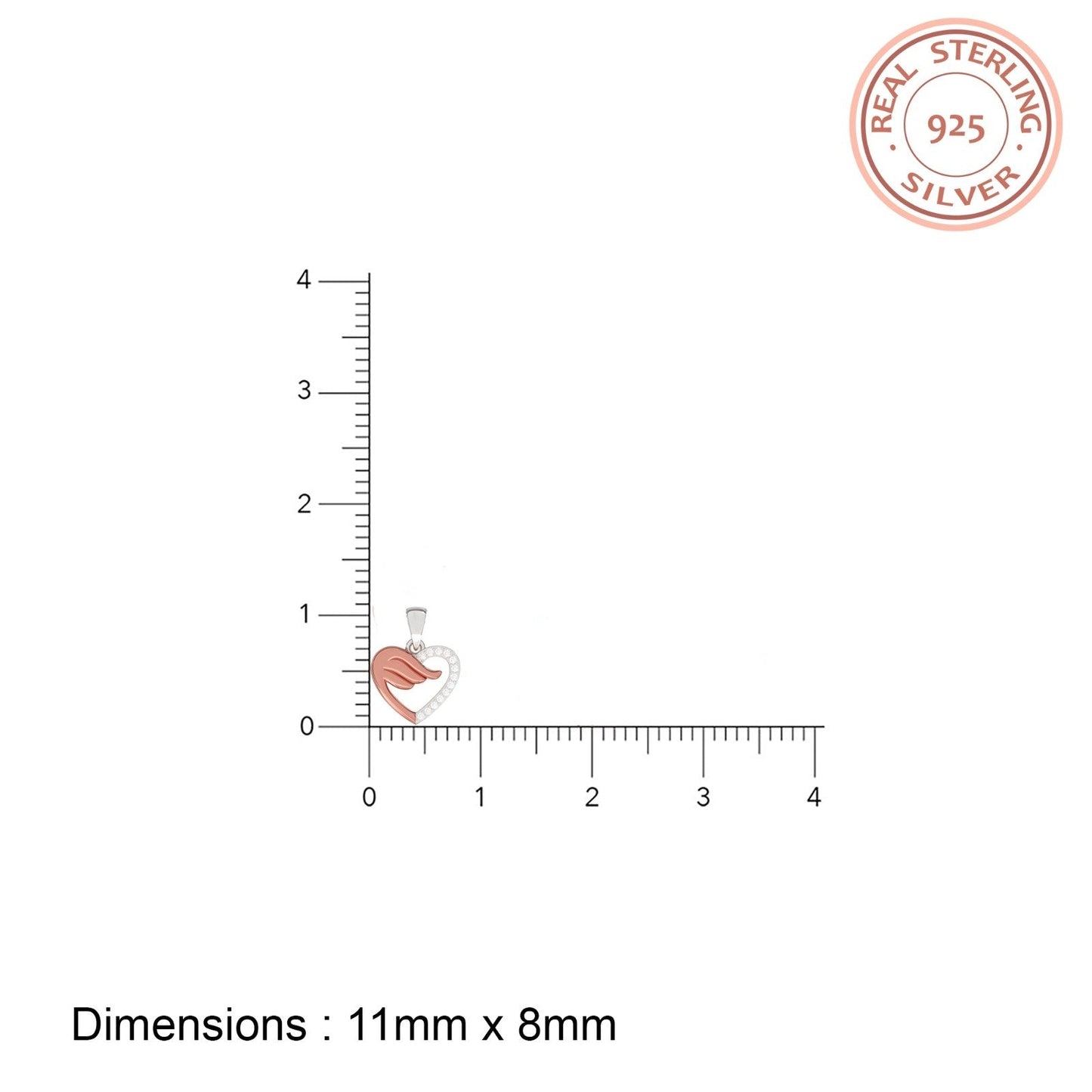 925 sterling silver pendant for women & girls