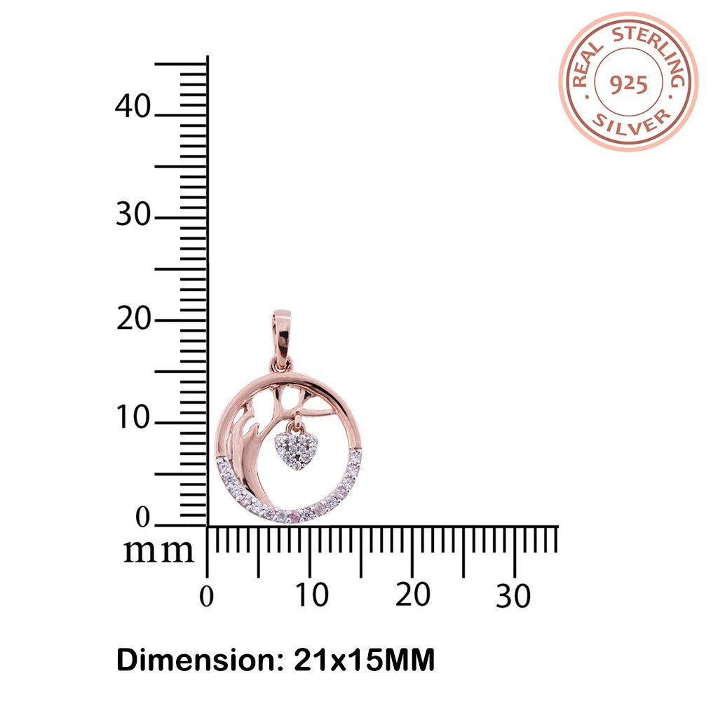 925 sterling silver pendant for women & girls