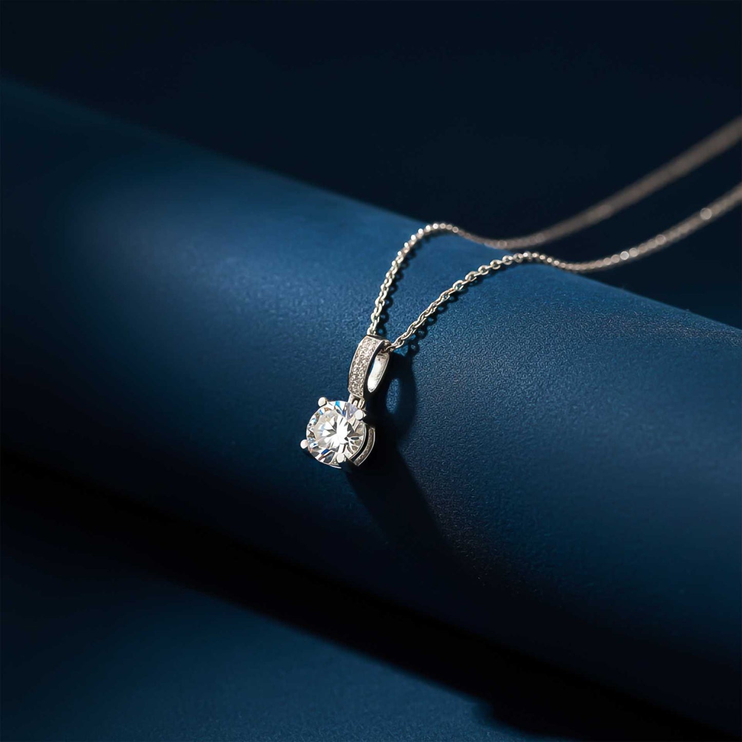 Silver Classic Pendant For Women's Gold Vermeil (2.5 Micron) - product view