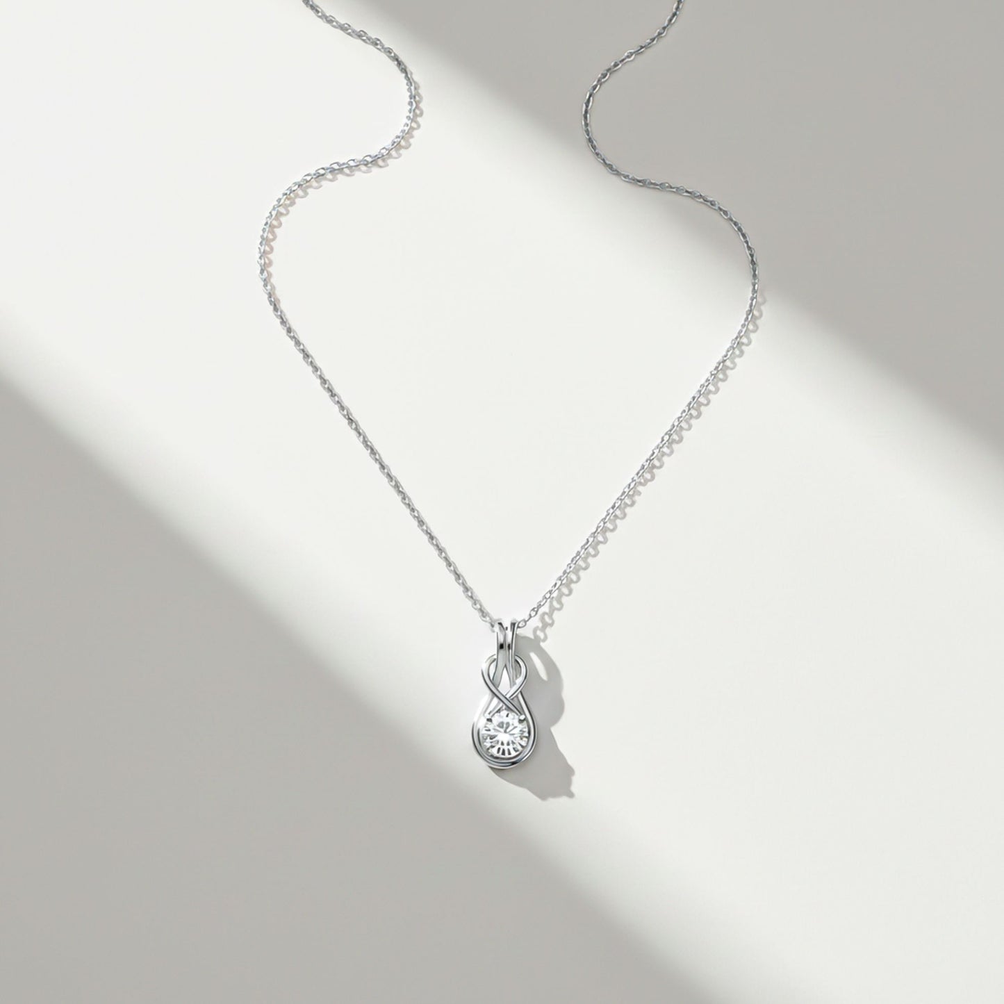 Silver Infinity Knot Pendant