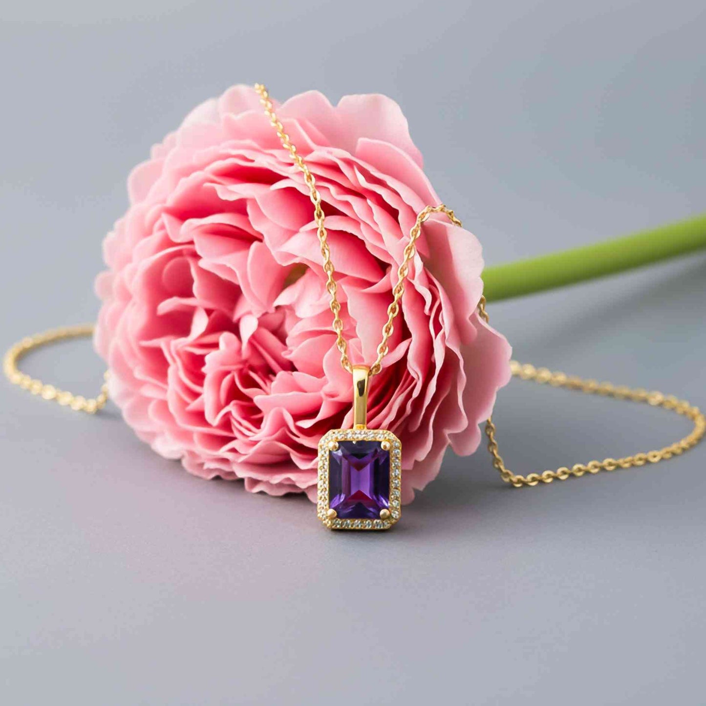 Silver Midnight Blue Sapphire Pendant