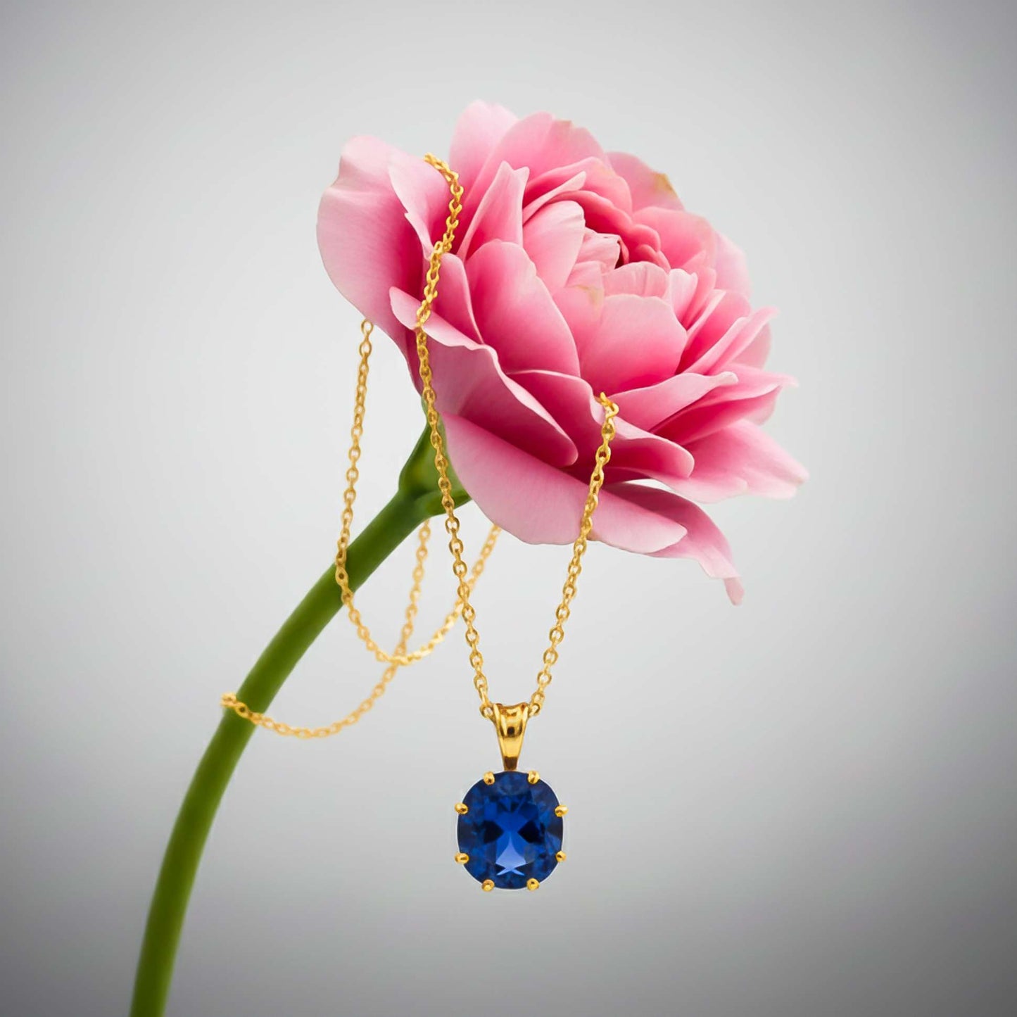 Silver Royal Blue Pendant