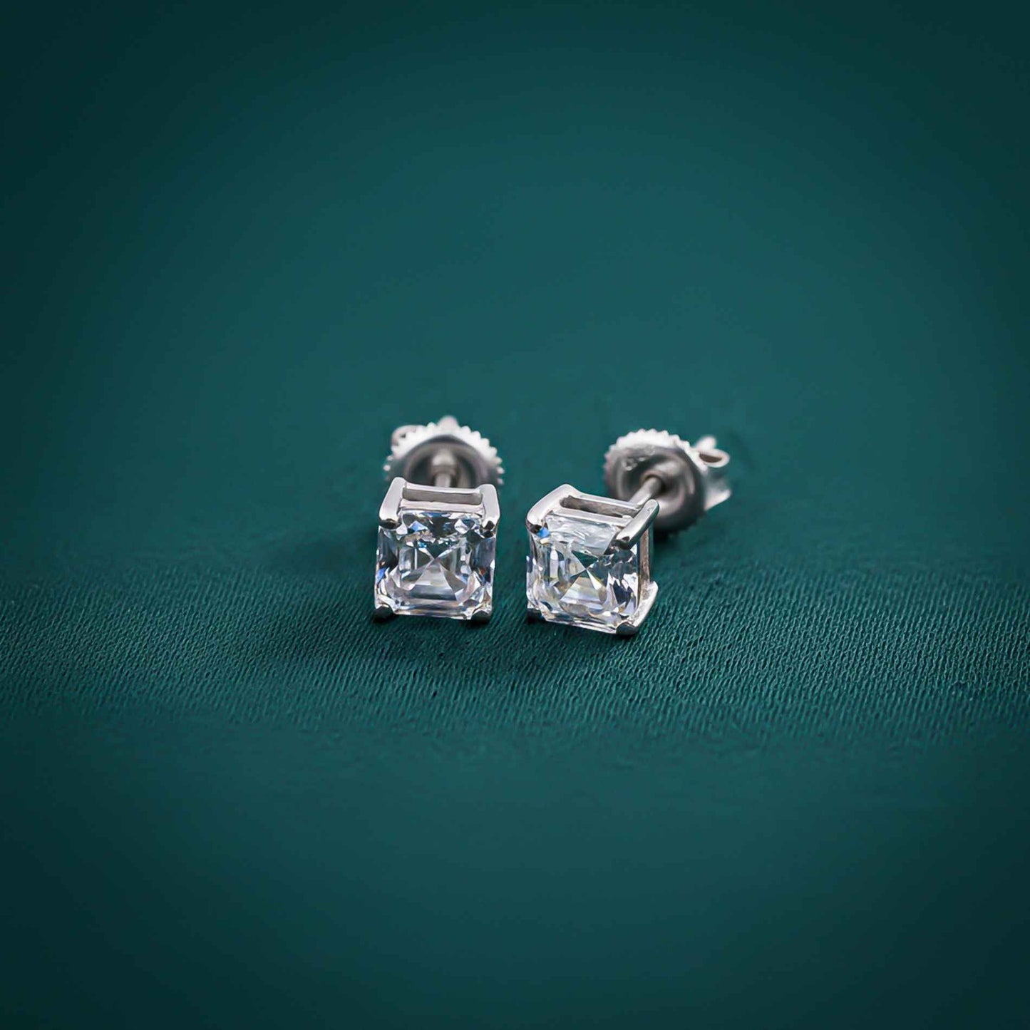 Silver Seeking Solace Stud Earrings