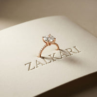 3 CT Cushion Cut Lab Grown Diamond Cambria Ring
