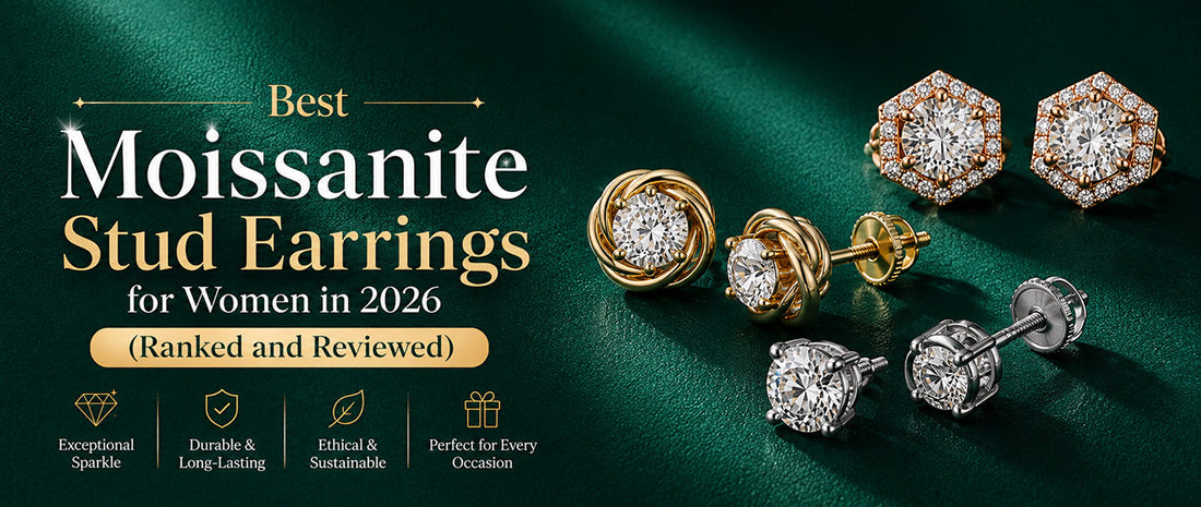 Best Moissanite Stud Earrings for Women in 2026 (Ranked and Reviewed)