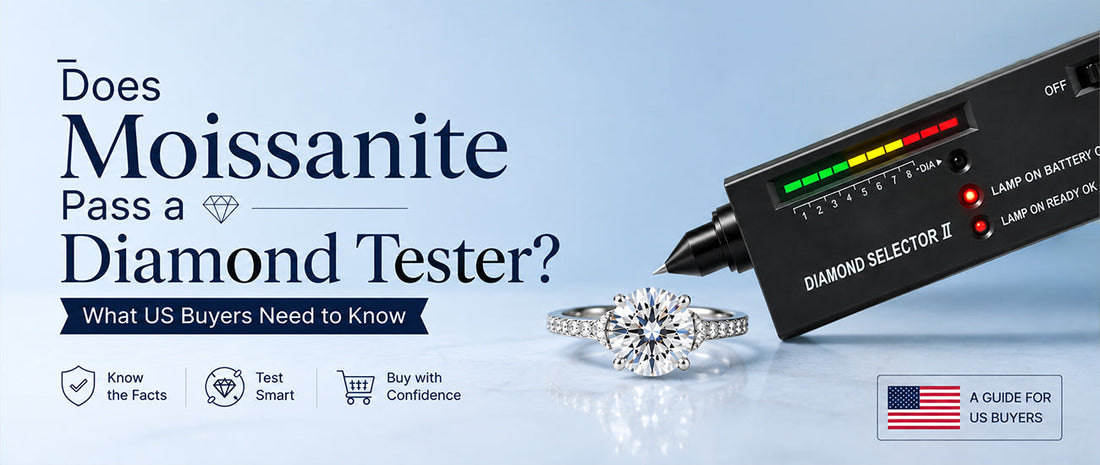 Does Moissanite Pass a Diamond Tester? What US Buyers Need to Know