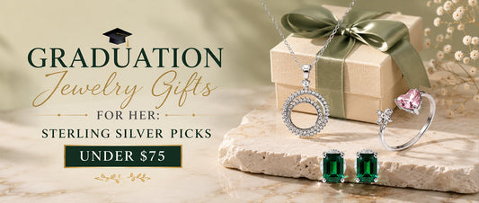 Graduation Jewelry Gifts for Her: Sterling Silver Picks Under $75