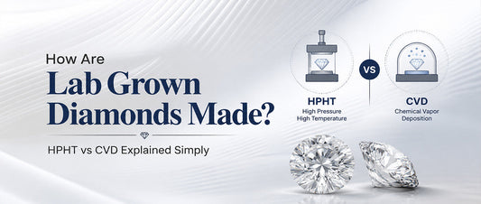 How Are Lab Grown Diamonds Made? HPHT vs CVD Explained Simply