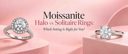 Moissanite Halo vs Solitaire Rings: Which Setting Is Right for You?