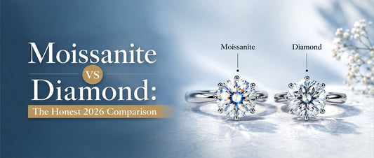 Moissanite vs Diamond: The Honest 2026 Comparison