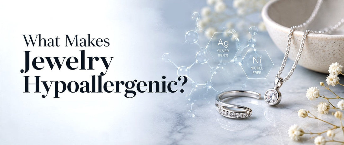 What Makes Jewelry Hypoallergenic? The Science Behind Safe Silver