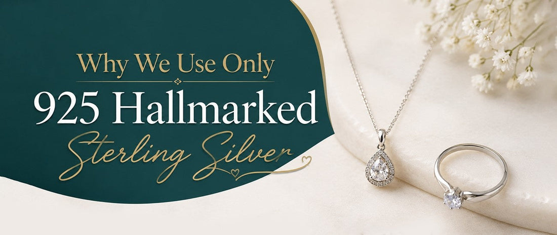 Why We Use Only 925 Hallmarked Sterling Silver
