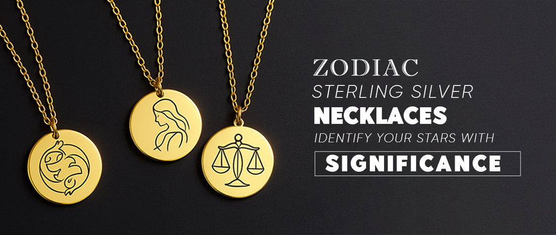 Zodiac Sterling Silver Necklaces: Identify Your Stars with Significance