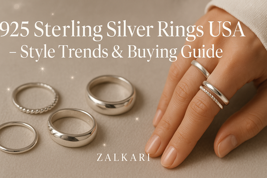 925 Sterling Silver Rings USA: Style Trends and  Buying Guide