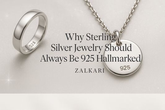 Sterling Silver Jewelry Should Always Be 925 Hallmarked