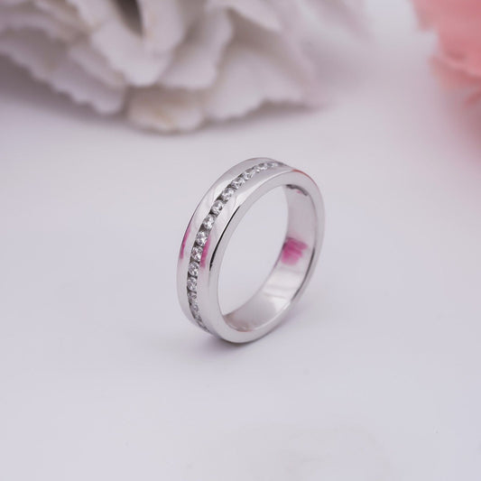 Moissanite Ring For Women, Enagament Ring, Real Moissanite Ring, Moissanite Silver Ring