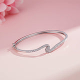 Silver Cozy in Love Bangle Gold Vermeil (2.5 Micron)