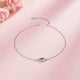 Silver Sapphire Evil Eye Bracelet Gold Vermeil (2.5 Micron)
