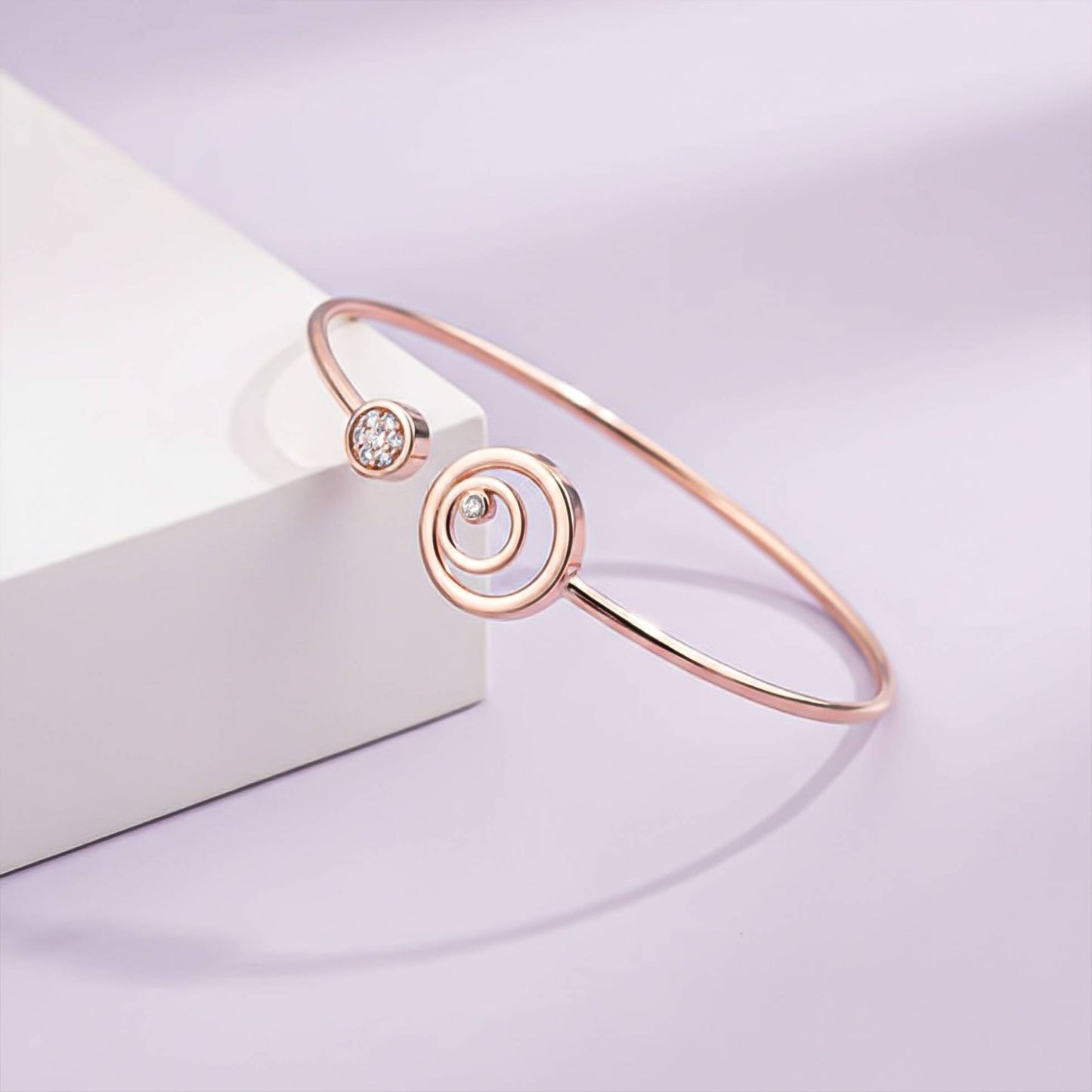 Rose Gold Chopard Happy Spirit Bangle