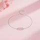 Silver Paperclip Bracelet For Her Gold Vermeil (2.5 Micron)
