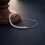 8.05 Ct Round Cut Lab Grown Diamond Classic Tennis Bracelet White