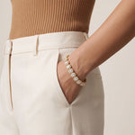 7.05 Ct Radiant Cut Lab Grown Diamond Halo Bracelet Gold