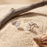 0.50 Ct Oval Cut Lab Grown Diamond Classic Solitaire Stud Earrings for Women White