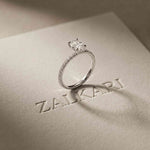 1.50 CTW Oval Lab Grown Diamond Hidden Halo Engagement Ring For Women White
