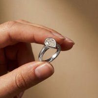 2 CTW Whisper of Forever Pear Lab Grown Diamond Ring White