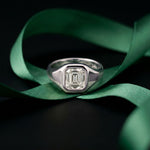 2 CTW Asscher Cut Lab Grown Diamond Legacy of Love Ring White