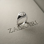2 CTW Written in the Stars Cushion Cut Lab Grown Diamond Ring White