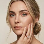 2 CTW A Love Meant to Shine Princess Cut Lab Grown Diamond Ring Rose Gold