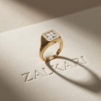 2 CTW A Love Meant to Shine Princess Cut Lab Grown Diamond Ring Gold