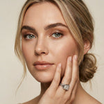 2 CTW A Love Meant to Shine Princess Cut Lab Grown Diamond Ring White