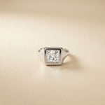 2 CTW A Love Meant to Shine Princess Cut Lab Grown Diamond Ring White