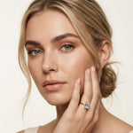 The Evermore 1 CT Emerald Cut Lab Grown Diamond Ring Gold