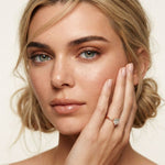 The Brielle 1 CT Heart Cut Lab Grown Diamond Valentine Ring Rose Gold