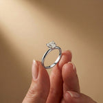 The Brielle 1 CT Heart Cut Lab Grown Diamond Valentine Ring White