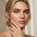 The Solenne 1 CT Marquise Cut Lab Grown Diamond Ring Rose Gold