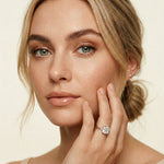 1.50 Ct Cushion Cut Lab Grown Diamond Brielle Solitaire Ring Rose Gold
