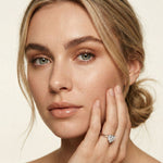 The Rosalie 1.50 CT Heart Cut Lab Grown Diamond Ring Rose Gold