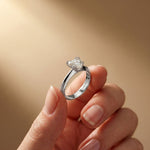 The Rosalie 1.50 CT Heart Cut Lab Grown Diamond Ring White