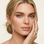 The Isabelle 1.50 CT Pear Cut Lab Grown Diamond Ring For Her Rose Gold