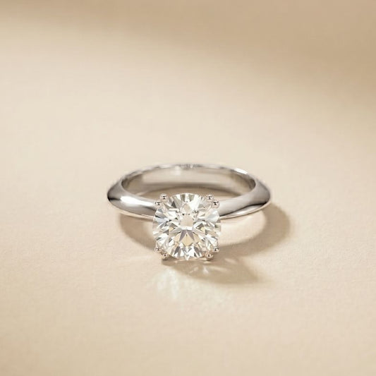 The Harrison 1.50 CT Round Cut Lab Grown Diamond Ring